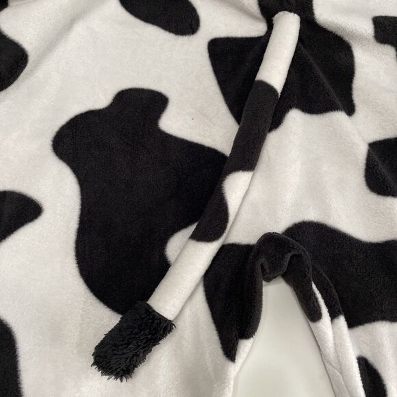 Tipsy Elves Cow Halloween Costume Unisex Jumpsuit Pockets Full Zip XL NWT - Picture 8 of 16